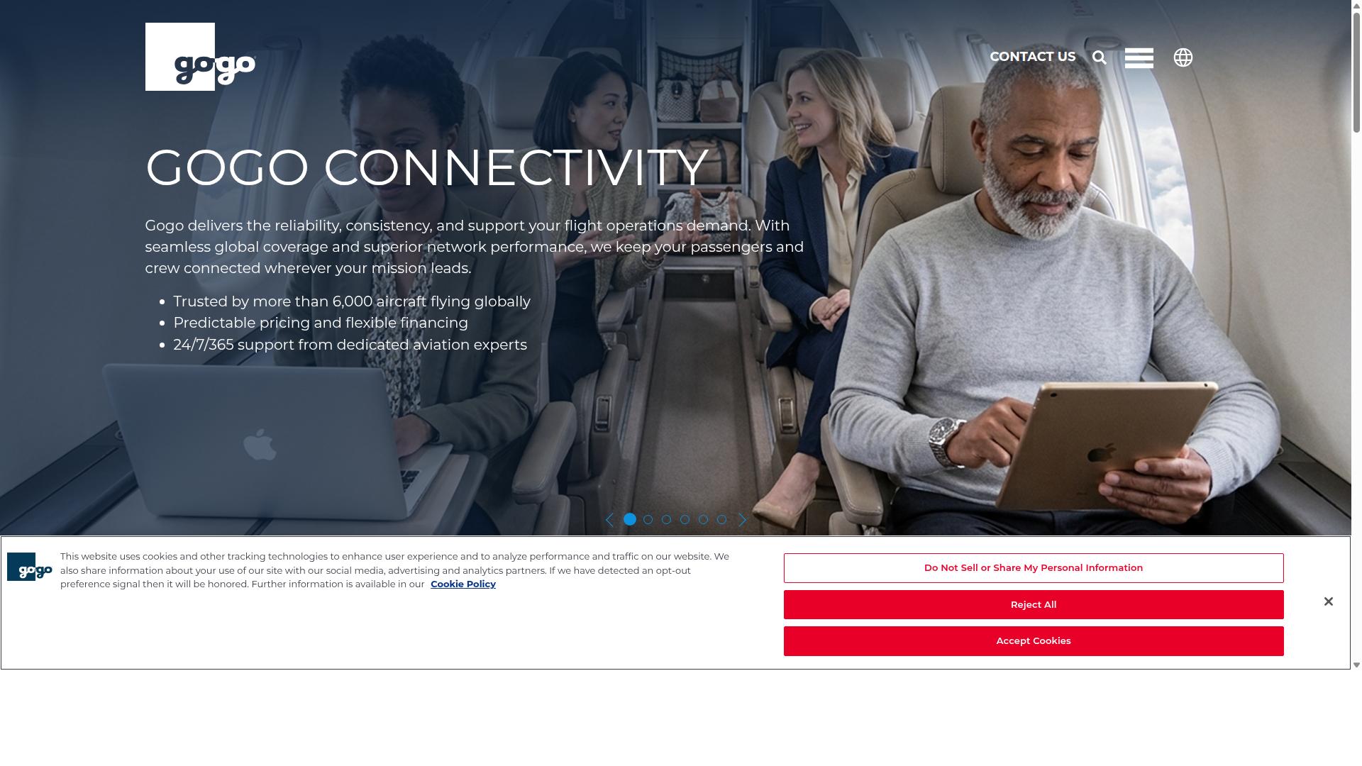 Gogo Inc website
