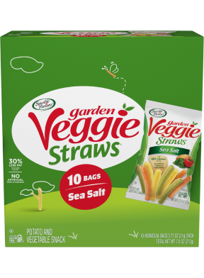 Garden Veggie Straws™, Sea Salt, 0.75 oz (10 count)